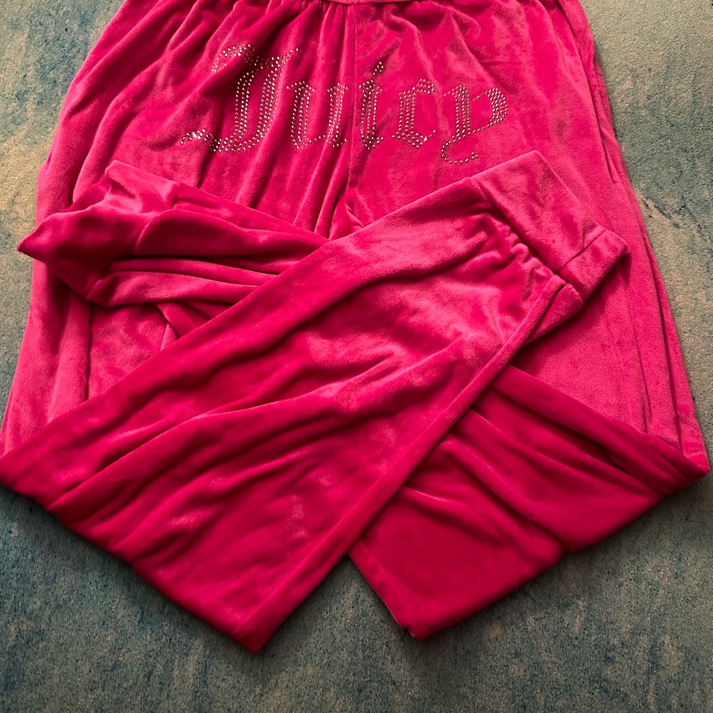 Juicy Couture Pink Jumpsuit with Rhinestone Detail - Picture 3 of 3
